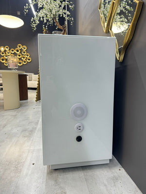 Cheminée Électrique Connectée 200 cm – Bluetooth Intégré – Design Contemporain