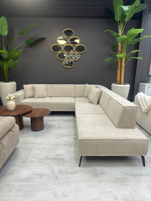 Canapé sur mesure KANA – Modulable, dossiers reculables, personnalisable