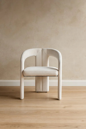 Chaise Onix chenille Beige Velour