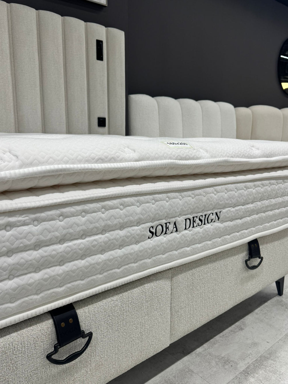Matelas SOFA DESIGN – Ressorts Ensachés 35 cm | Surmatelas Intégré